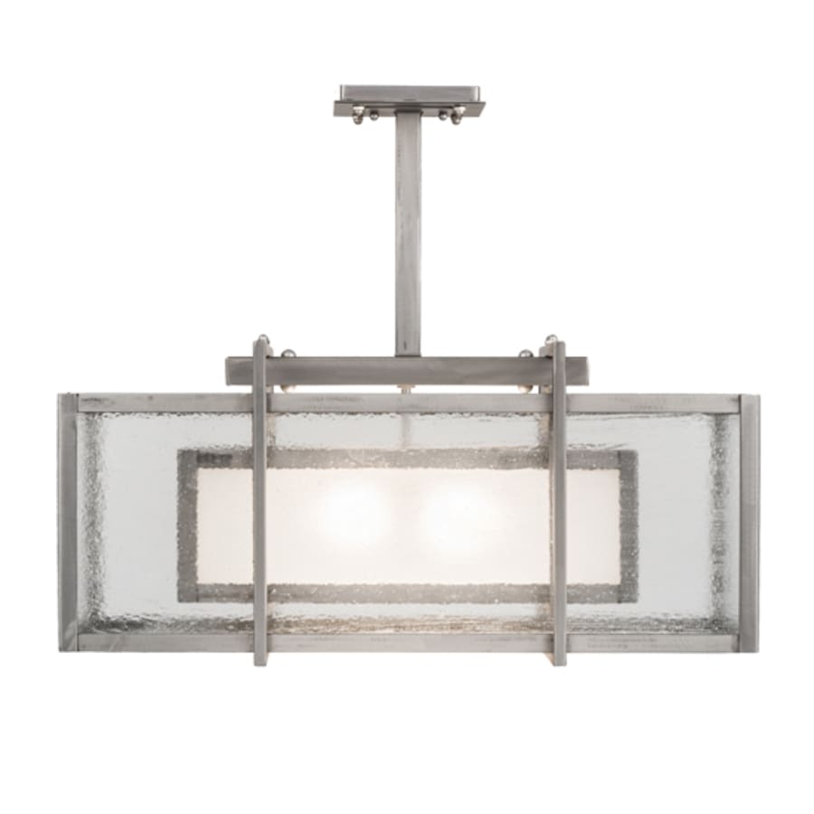 Meyda Tiffany Nelson 2 Light 27" Wide Linear Pendant
