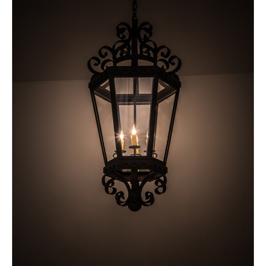 Meyda Tiffany Cadenza 4 Light 18" Wide Taper Candle Pendant