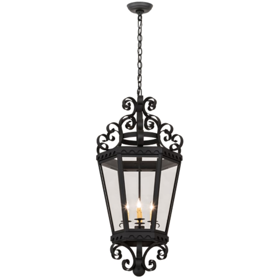 Meyda Tiffany Cadenza 4 Light 18" Wide Taper Candle Pendant