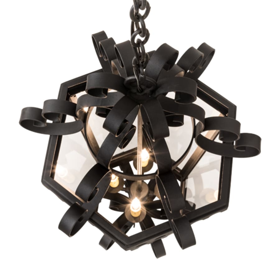 Meyda Tiffany Cadenza 4 Light 18" Wide Taper Candle Pendant