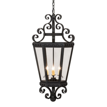 Meyda Tiffany Cadenza 4 Light 18" Wide Taper Candle Pendant