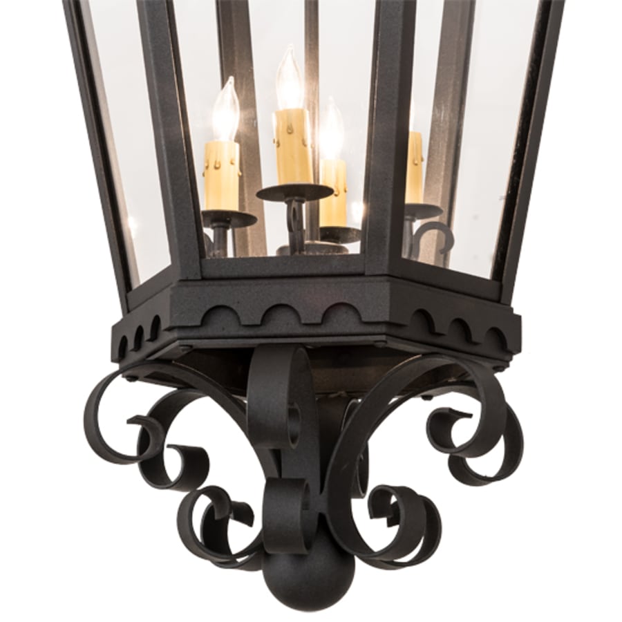 Meyda Tiffany Cadenza 4 Light 18" Wide Taper Candle Pendant