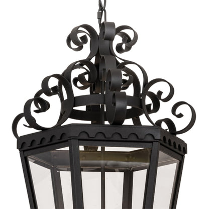 Meyda Tiffany Cadenza 4 Light 18" Wide Taper Candle Pendant