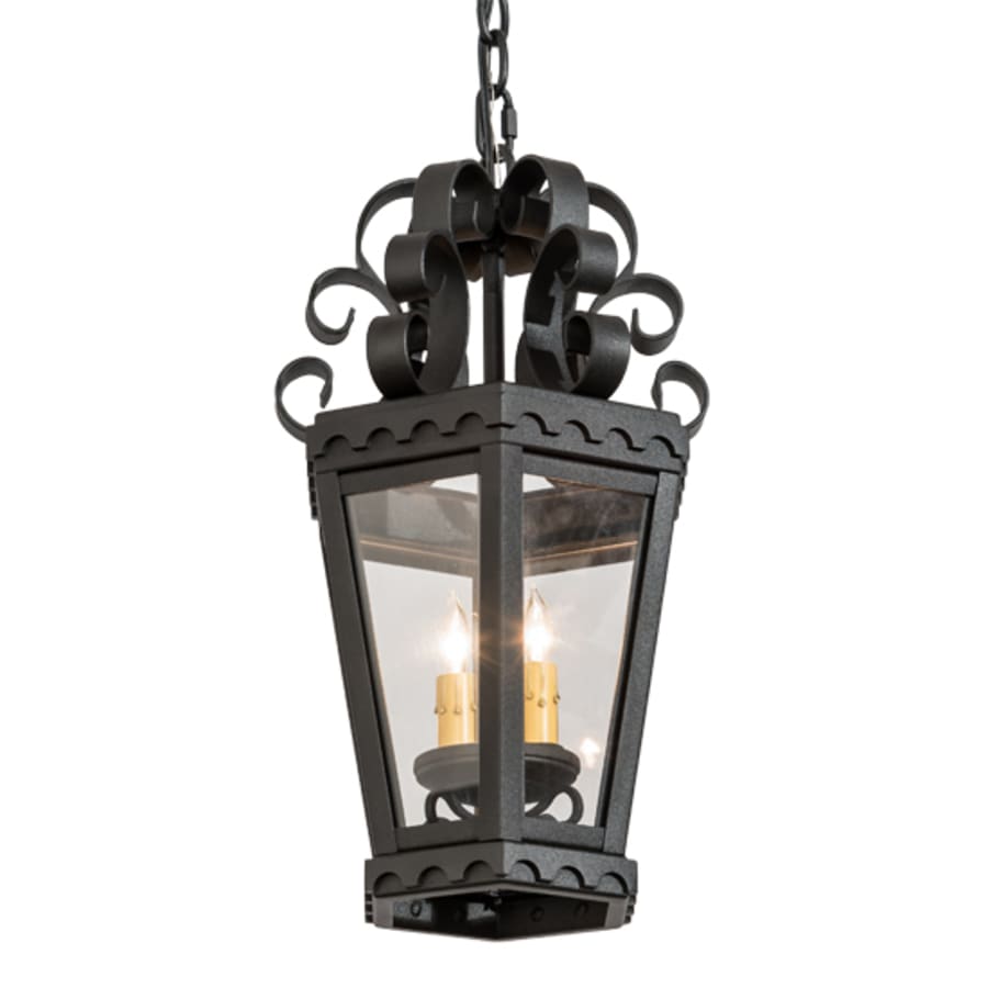 Meyda Tiffany Cadenza 2 Light 10" Wide Taper Candle Pendant