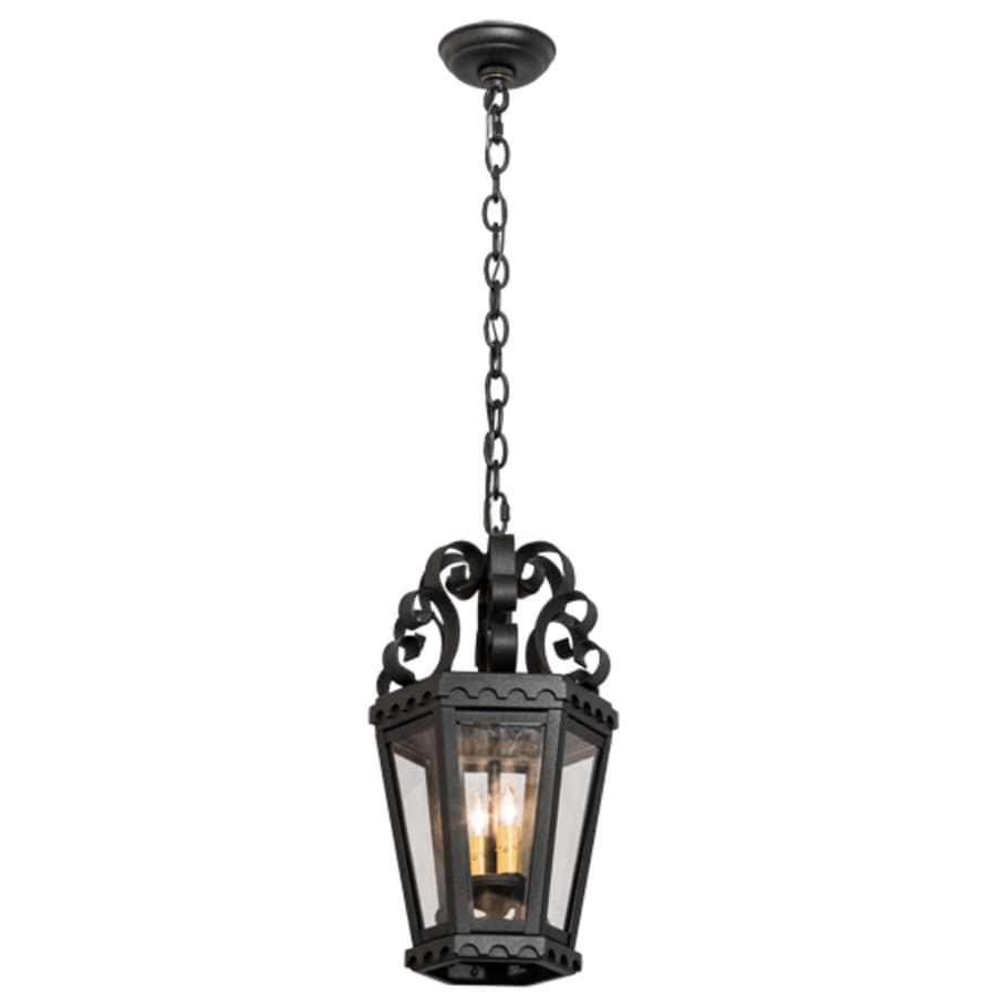 Meyda Tiffany Cadenza 2 Light 10" Wide Taper Candle Pendant