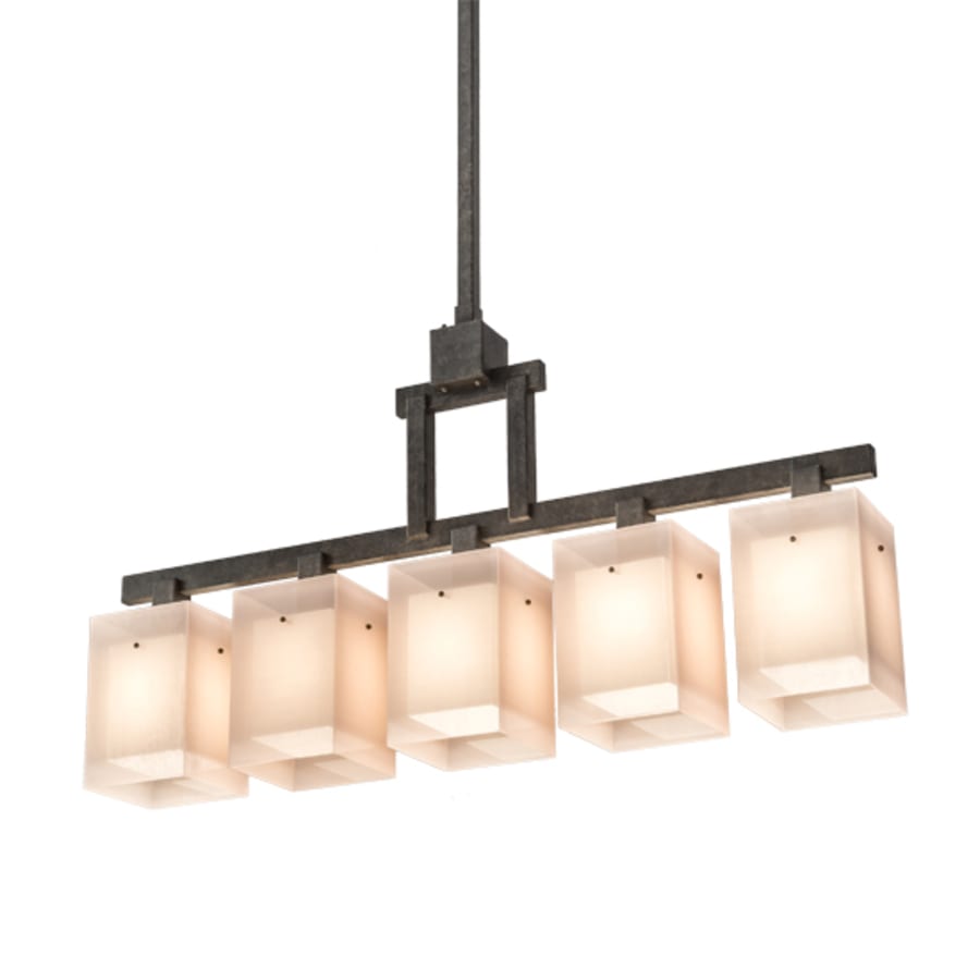 Meyda Tiffany Metro 5 Light 55" Wide Linear Pendant