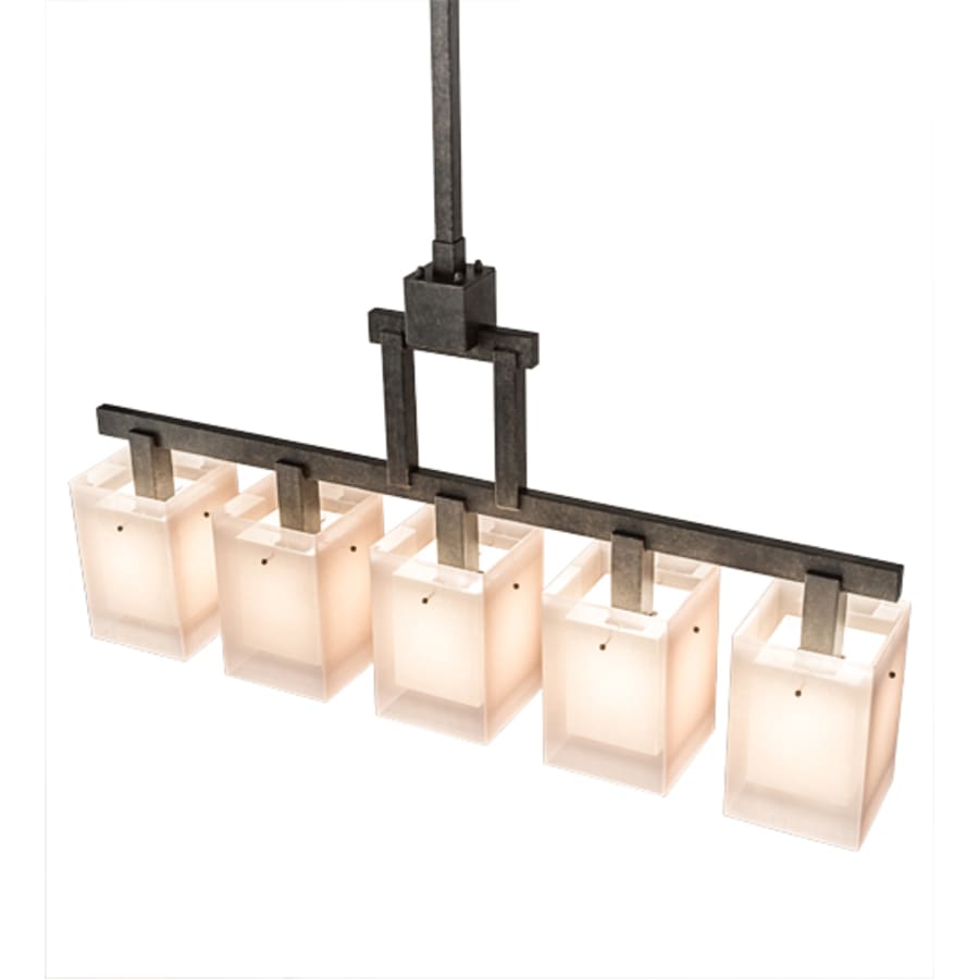 Meyda Tiffany Metro 5 Light 55" Wide Linear Pendant