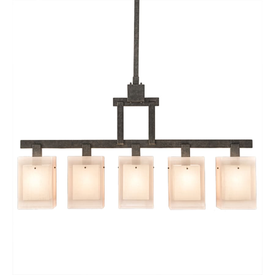 Meyda Tiffany Metro 5 Light 55" Wide Linear Pendant