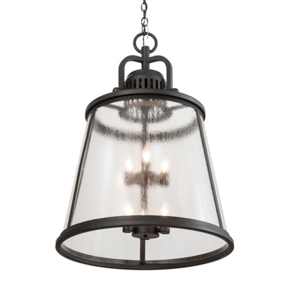 Meyda Tiffany Steadman 6 Light 26" Wide Taper Candle Pendant