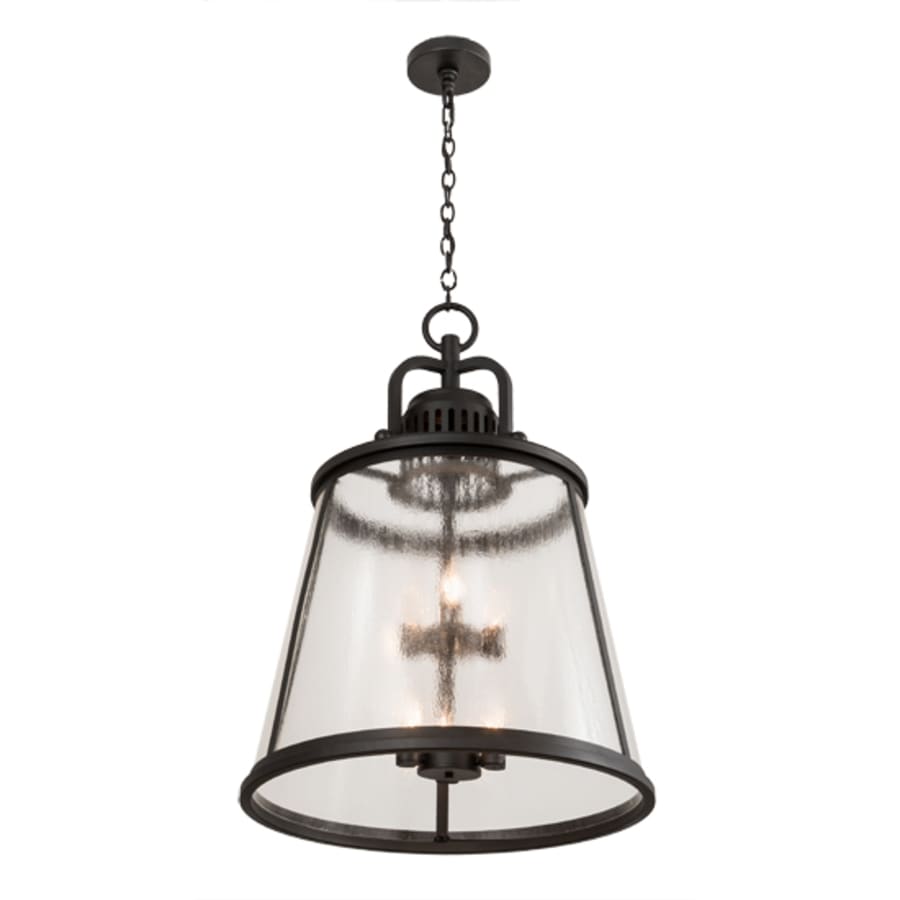 Meyda Tiffany Steadman 6 Light 26" Wide Taper Candle Pendant