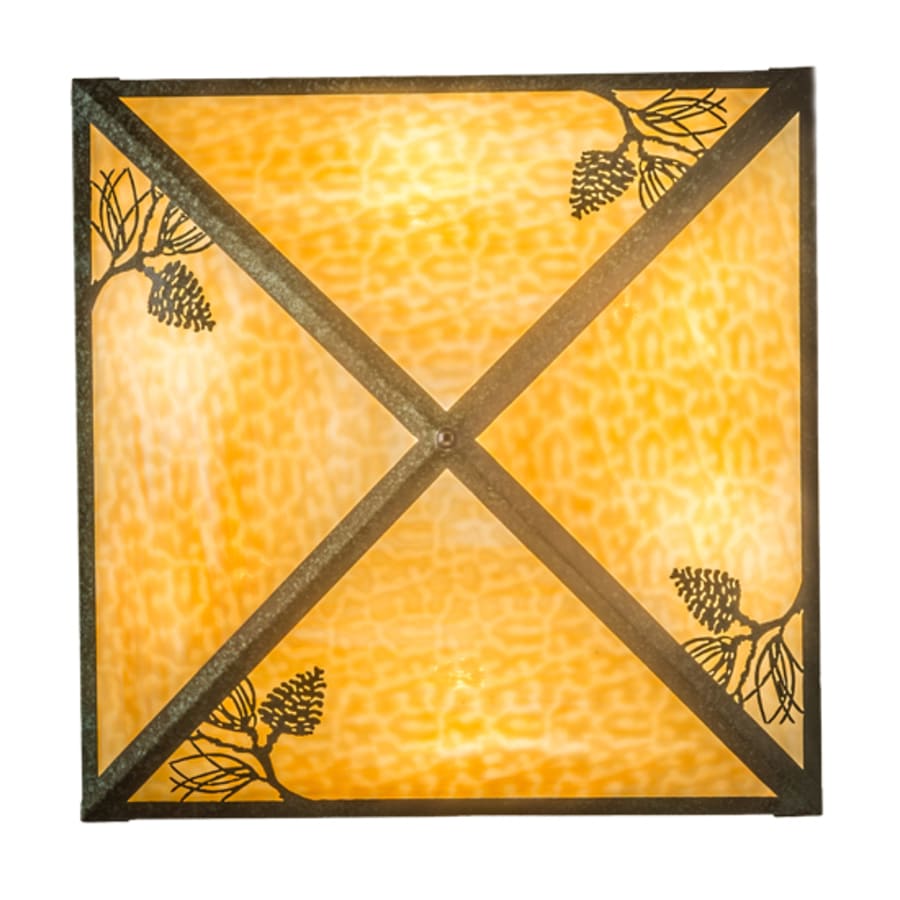 Meyda Tiffany Balsam Pine 6 Light 40" Wide Pendant