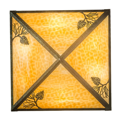 Meyda Tiffany Balsam Pine 6 Light 40" Wide Pendant