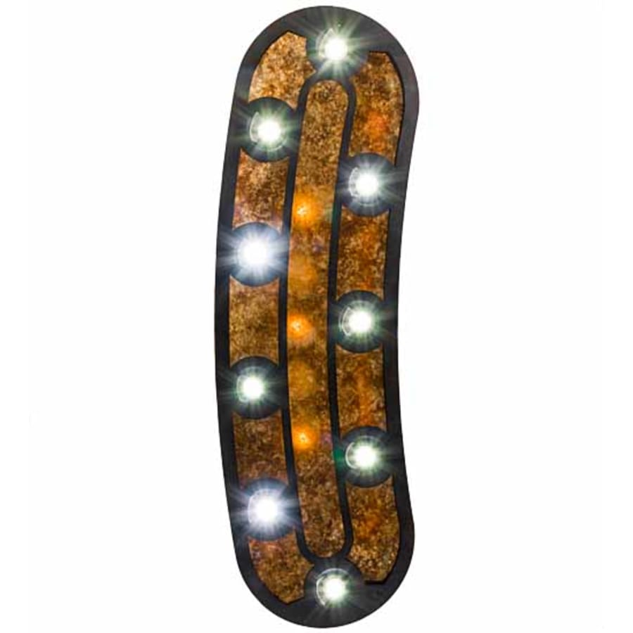 Meyda Tiffany 3 Light 54" Wide Billiard Linear Pendant