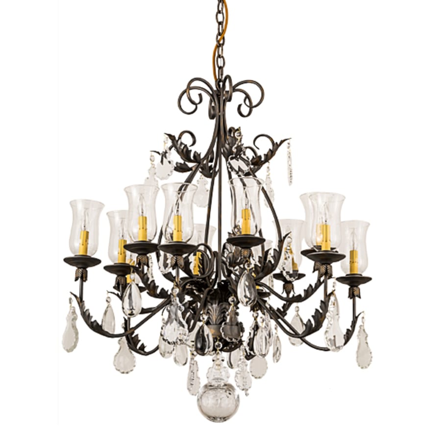 Meyda Tiffany French Elegance 12 Light 36" Wide Crystal Chandelier