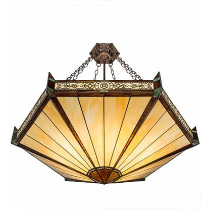 Meyda Tiffany 6 Light 42" Wide Pendant