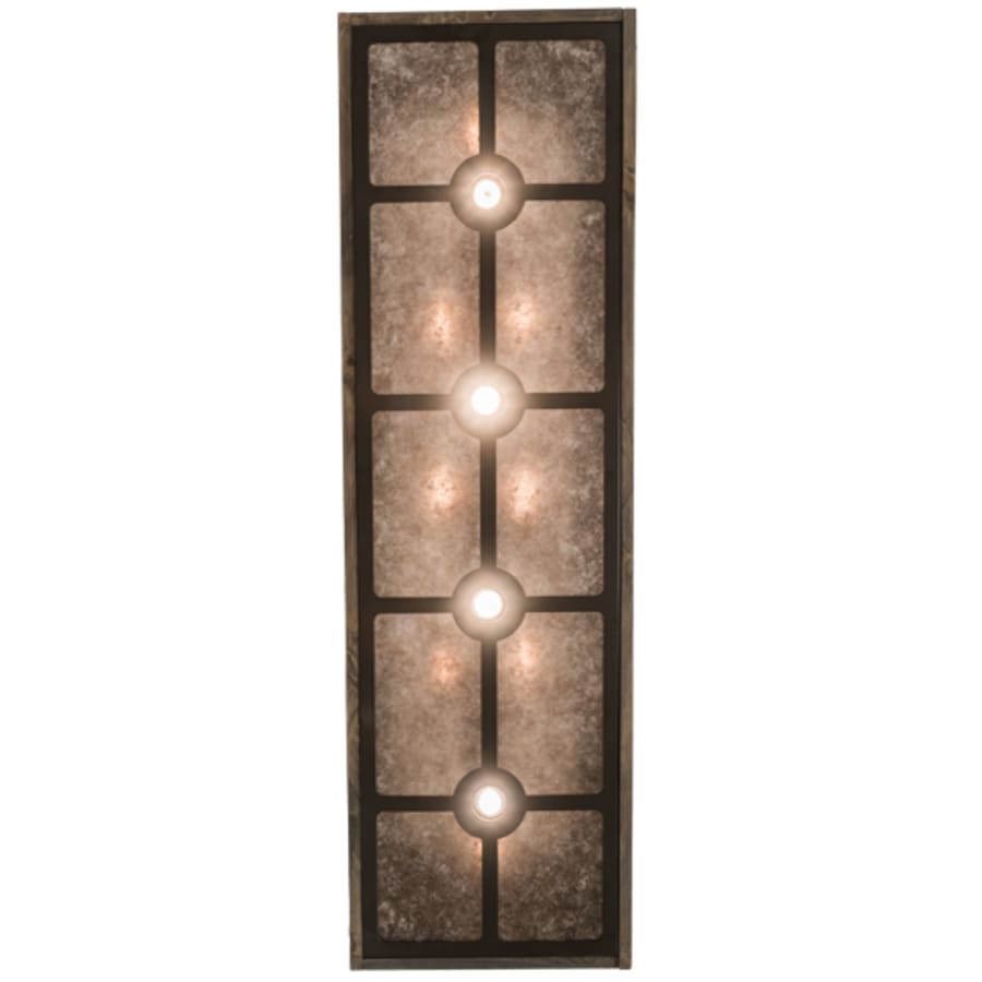 Meyda Tiffany 8 Light 61" Wide Wood Linear Pendant