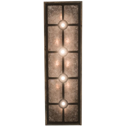 Meyda Tiffany 8 Light 61" Wide Wood Linear Pendant