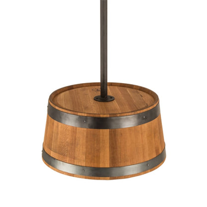Meyda Tiffany 3 Light 25" Wide Wood Pendant