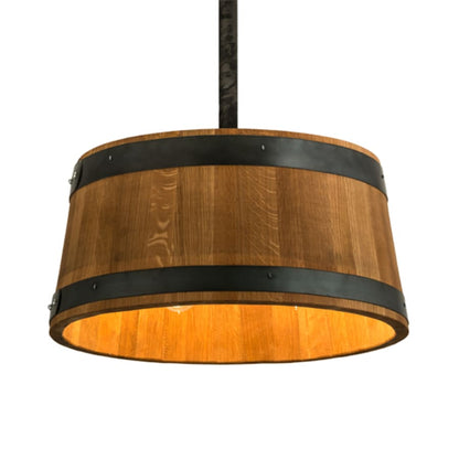 Meyda Tiffany 3 Light 25" Wide Wood Pendant