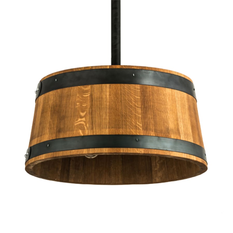 Meyda Tiffany 3 Light 25" Wide Wood Pendant