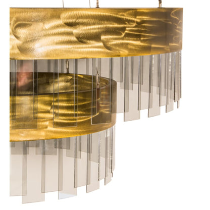 Meyda Tiffany 2 Light 43" Wide Suspension Pendant