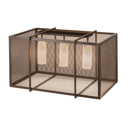 Meyda Tiffany Kitzi Golpe 3 Light 32" Wide Flush Mount Ceiling Fixture