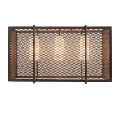 Meyda Tiffany Kitzi Golpe 3 Light 32" Wide Flush Mount Ceiling Fixture