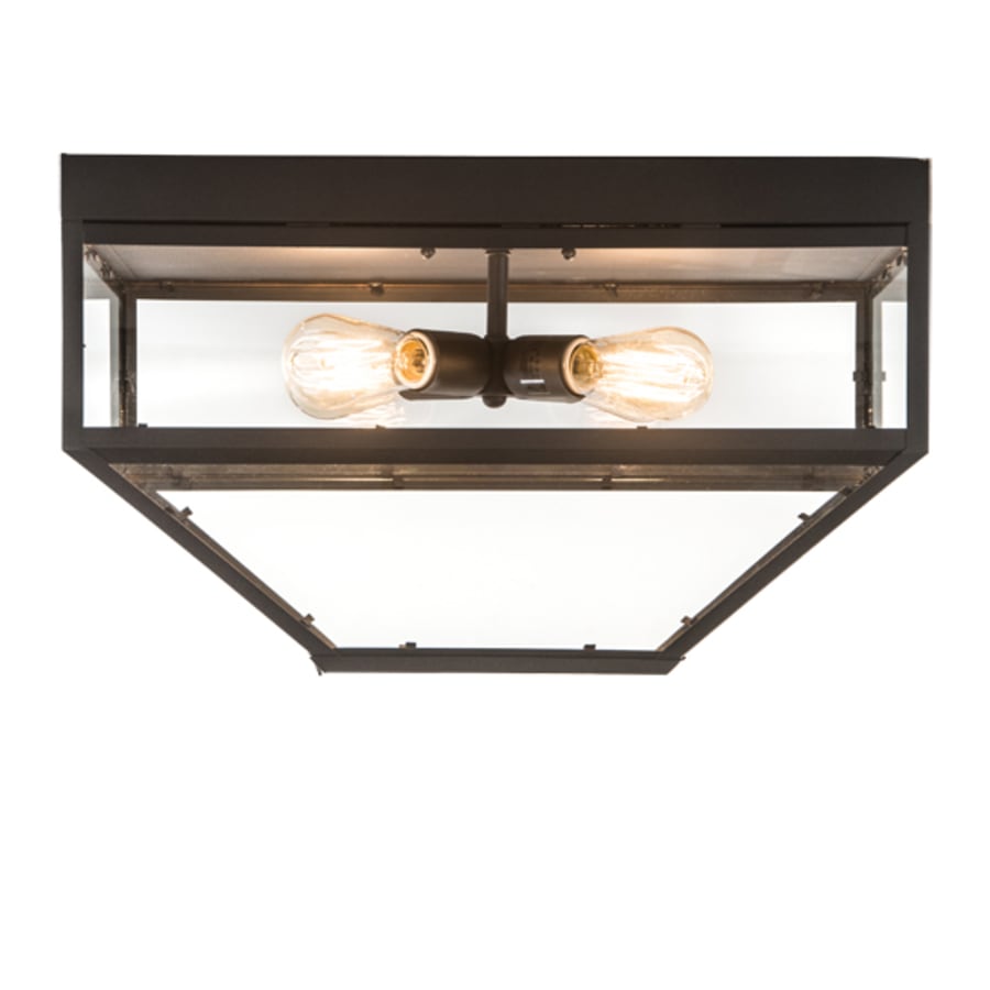 Meyda Tiffany Mission Prime 4 Light 28" Wide Flush Mount Ceiling Fixture