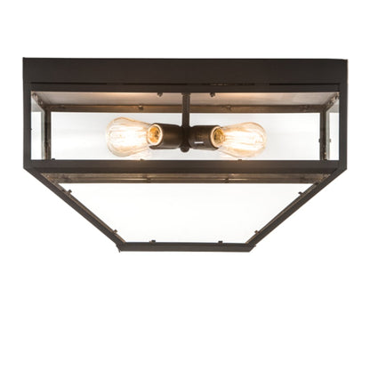 Meyda Tiffany Mission Prime 4 Light 28" Wide Flush Mount Ceiling Fixture