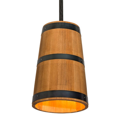 Meyda Tiffany 3 Light 17" Wide Wood Pendant