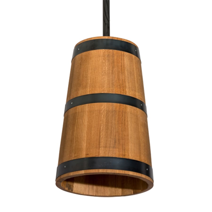 Meyda Tiffany 3 Light 17" Wide Wood Pendant