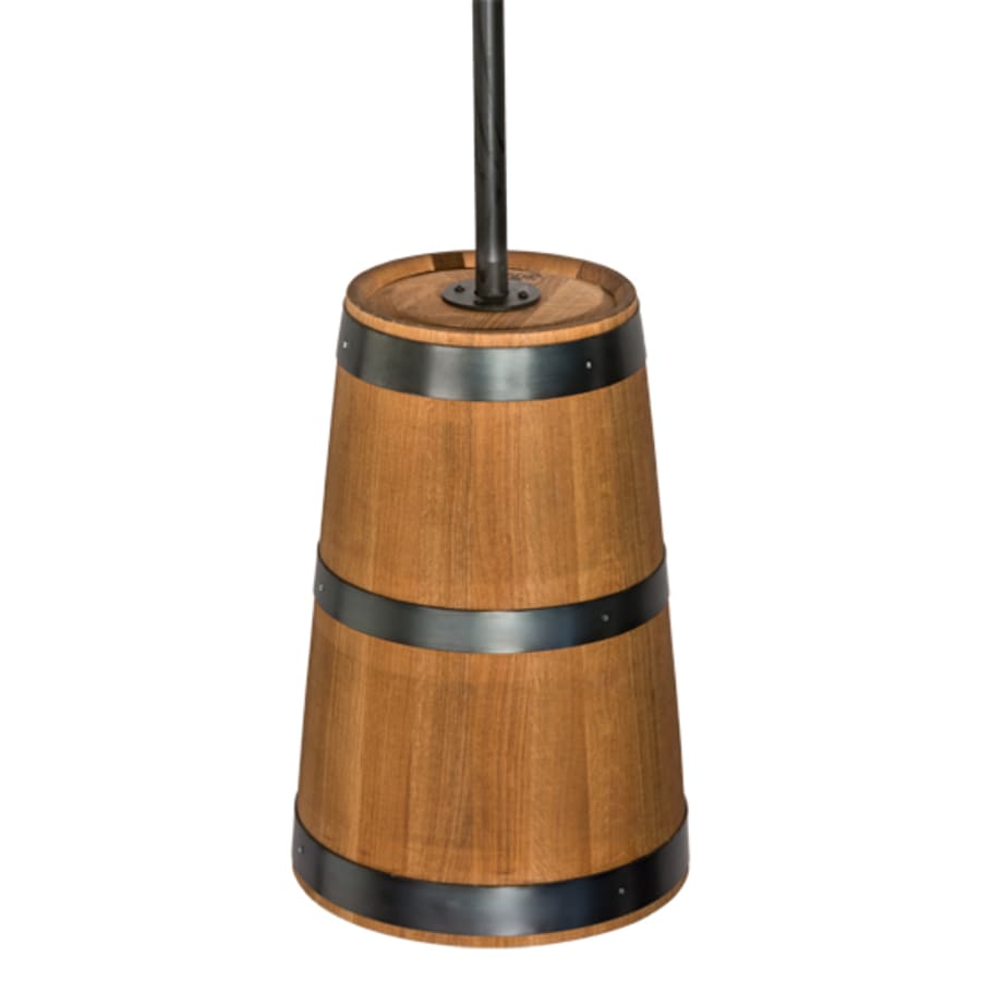 Meyda Tiffany 3 Light 17" Wide Wood Pendant