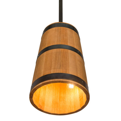 Meyda Tiffany 3 Light 17" Wide Wood Pendant