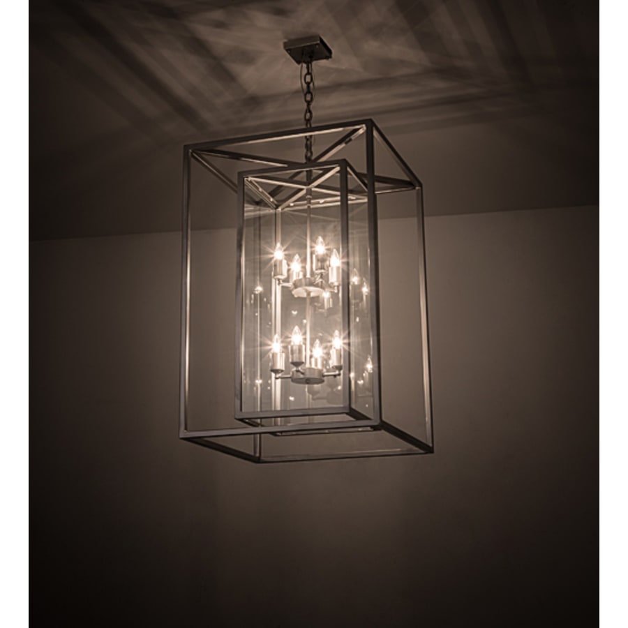 Meyda Tiffany 8 Light 34" Wide Taper Candle Pendant