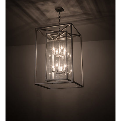 Meyda Tiffany 8 Light 34" Wide Taper Candle Pendant