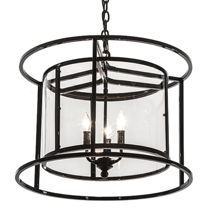 Meyda Tiffany 3 Light 22" Wide Taper Candle Pendant