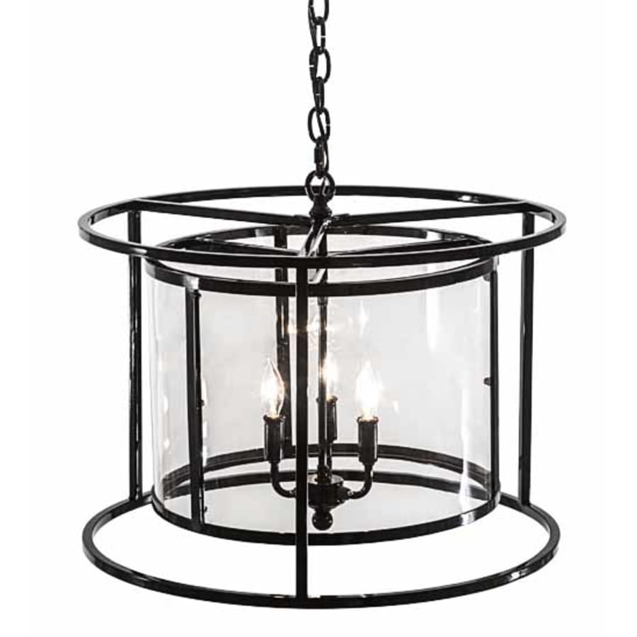 Meyda Tiffany 3 Light 22" Wide Taper Candle Pendant
