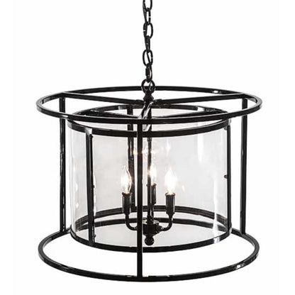 Meyda Tiffany 3 Light 22" Wide Taper Candle Pendant