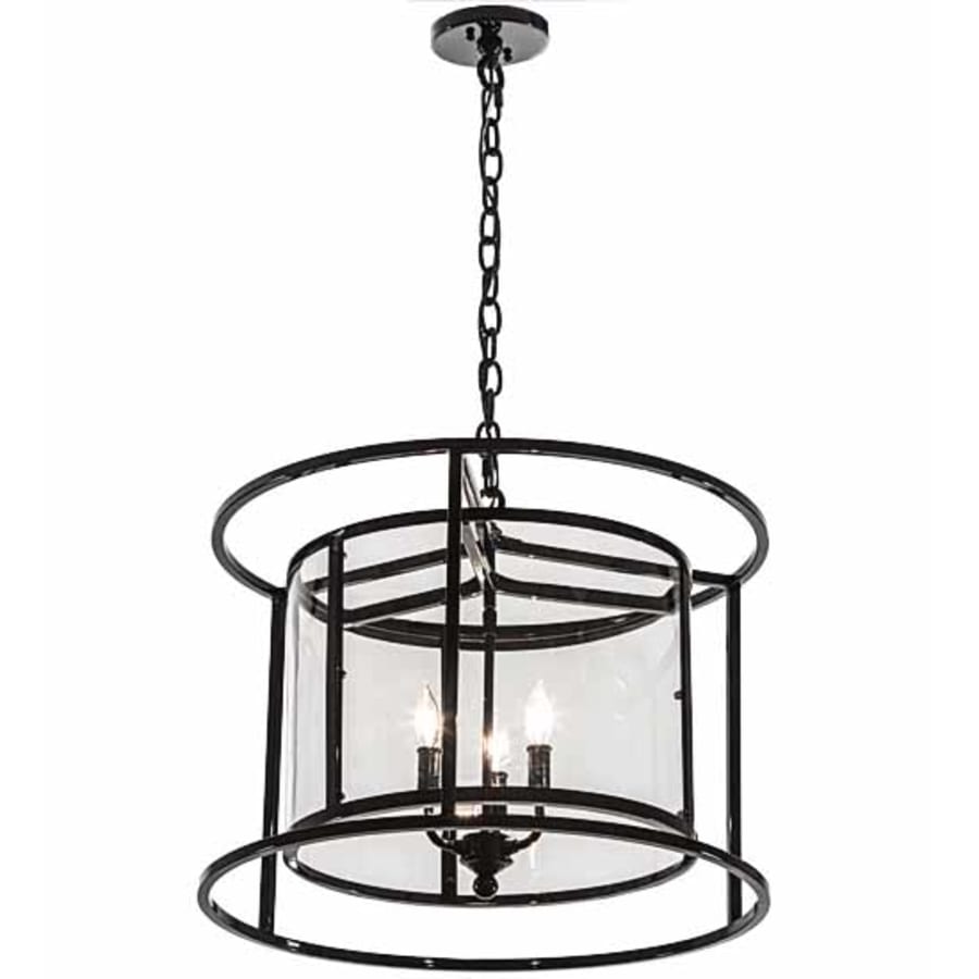 Meyda Tiffany 3 Light 22" Wide Taper Candle Pendant