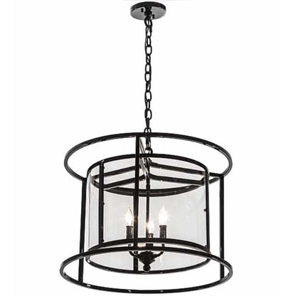 Meyda Tiffany 3 Light 22" Wide Taper Candle Pendant
