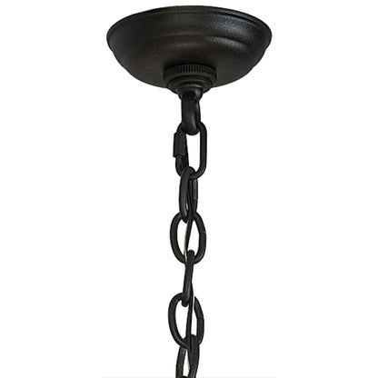 Meyda Tiffany 4 Light 34" Wide Abstract Pendant