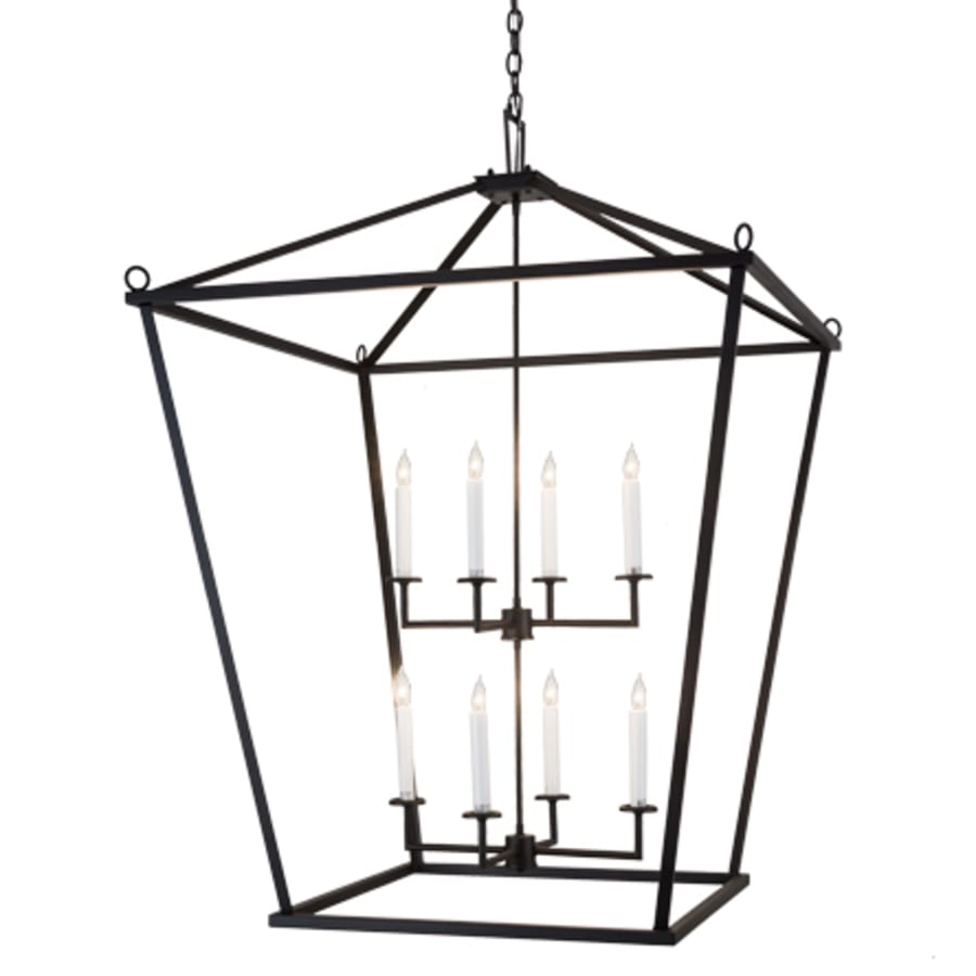 Meyda Tiffany 8 Light 51" Wide Taper Candle Pendant