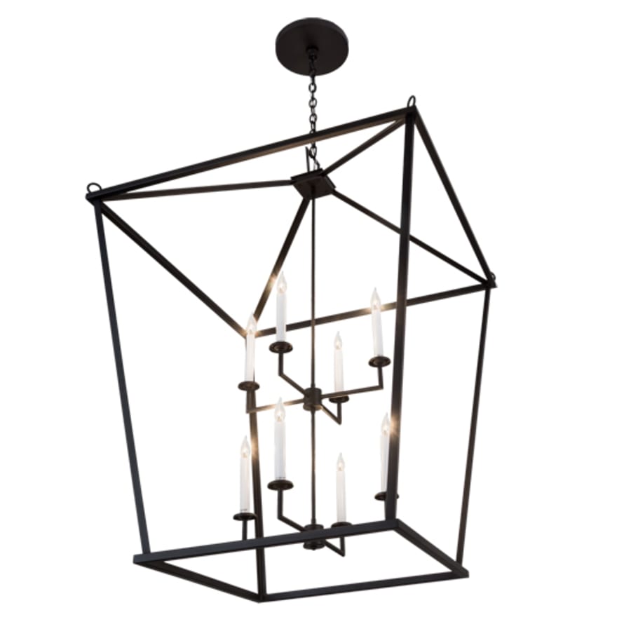 Meyda Tiffany 8 Light 51" Wide Taper Candle Pendant