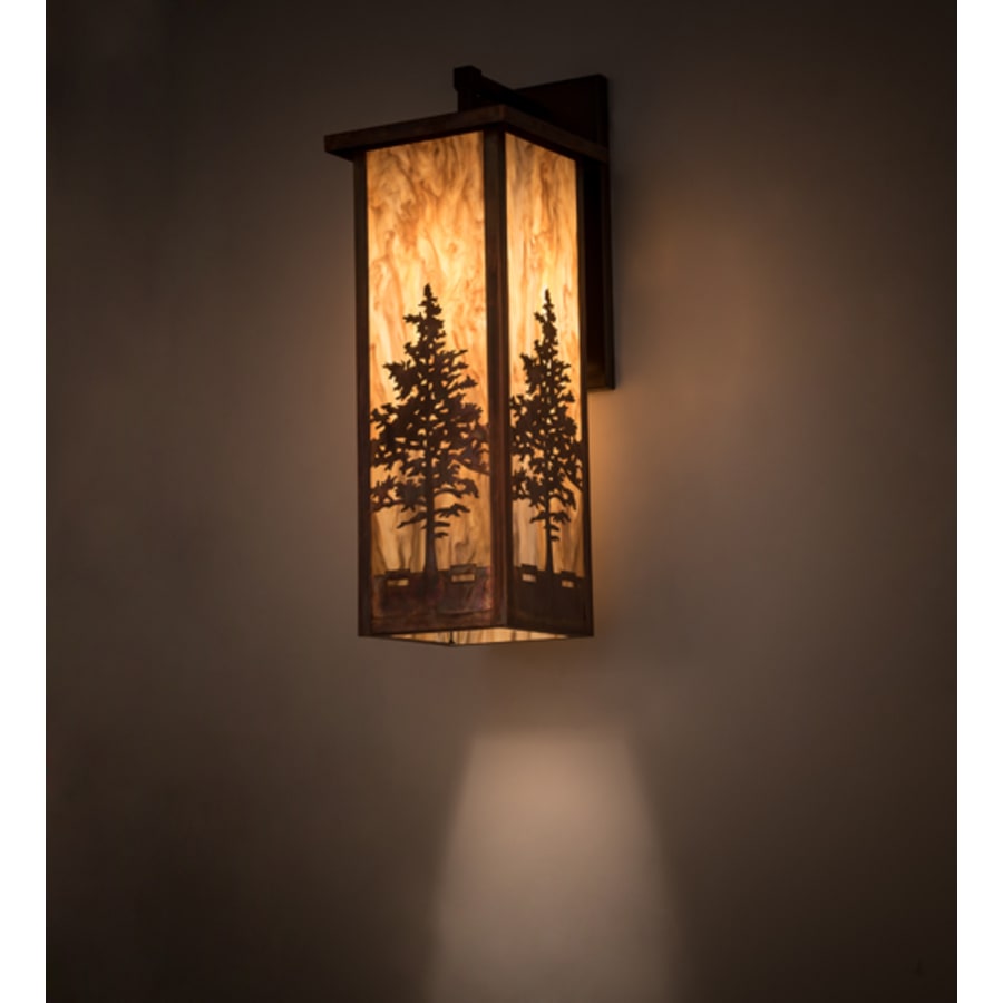 Meyda Tiffany Tamarack 29" Tall Wall Sconce with Shade
