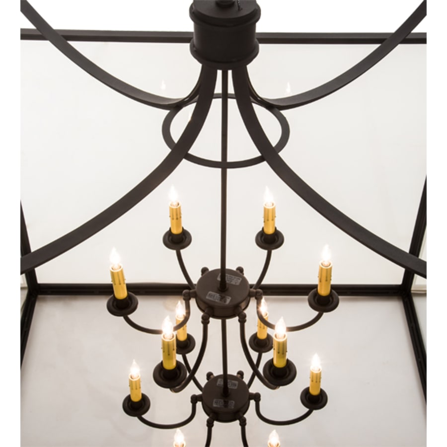 Meyda Tiffany 16 Light 61" Wide Taper Candle Pendant