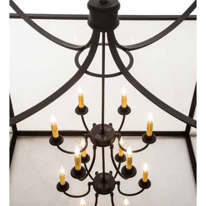 Meyda Tiffany 16 Light 61" Wide Taper Candle Pendant
