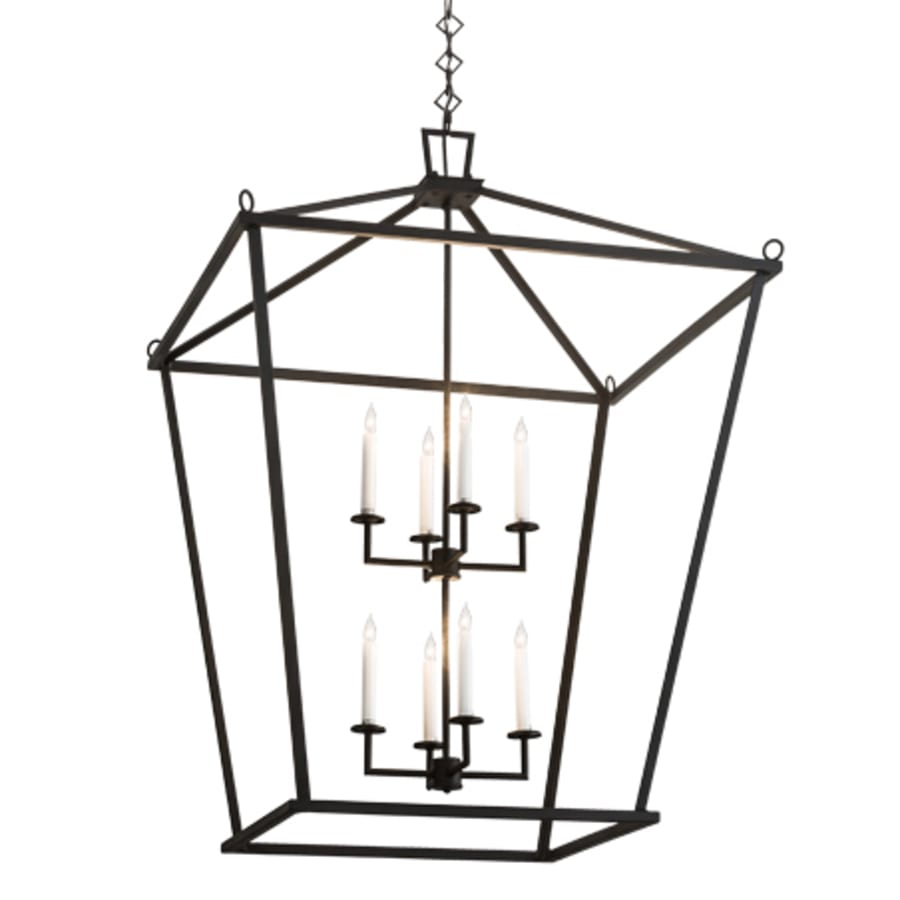 Meyda Tiffany 8 Light 51" Wide Taper Candle Pendant