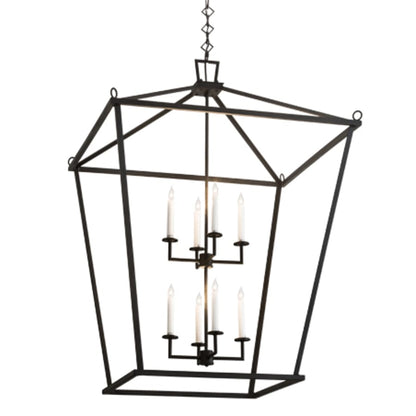 Meyda Tiffany 8 Light 51" Wide Taper Candle Pendant