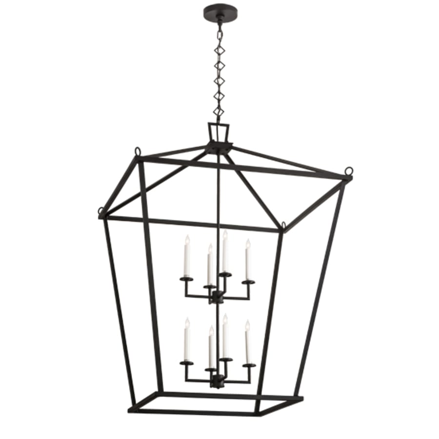 Meyda Tiffany 8 Light 51" Wide Taper Candle Pendant