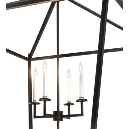 Meyda Tiffany 8 Light 51" Wide Taper Candle Pendant